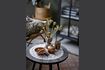 Miniature Table d'appoint noire en pierre Inaz 2