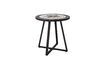 Miniature Table d'appoint noire en pierre Inaz 1