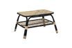 Miniature Table d'appoint noire en rotin Loue 4