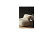 Miniature Table d'appoint Ø 60 cm bois de manguier et verre noir Soya 2