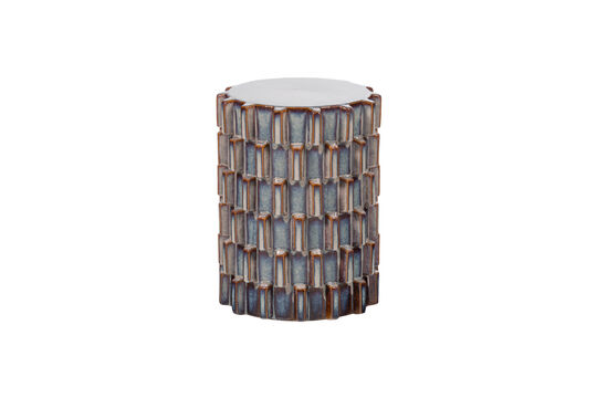 Voir la fiche produit table d'appoint Ø35x45 cm céramique gris-bleu Axu Table d'appoint Ø35x45 cm céramique gris-bleu Axu