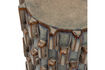 Miniature Table d'appoint Ø35x45 cm céramique gris-bleu Axu 5