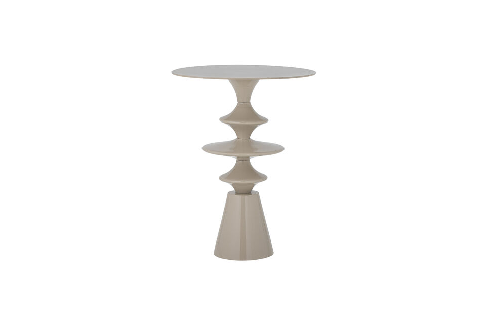 Table d'appoint Ø35xH47 cm en aluminium nature Samio Bloomingville