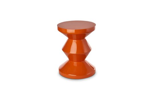 Table d'appoint  orange Zig Zag