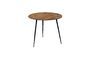 Miniature Table d'appoint Pepper marron 40 centimètres Détouré