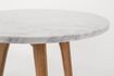 Miniature Table d'appoint Pierre Blanche taille S 10