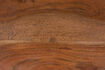 Miniature Table d'appoint ronde en acacia marron Floss 7
