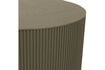 Miniature Table d'appoint ronde MDF vert militaire Sanne 4