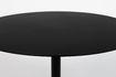 Miniature Table d'Appoint Snow M Ronde et Noire 3