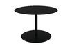 Miniature Table d'Appoint Snow M Ronde et Noire 4