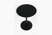 Miniature Table d'appoint Snow Ronde Noire S 4