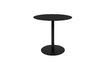 Miniature Table d'appoint Snow Ronde Noire S 5