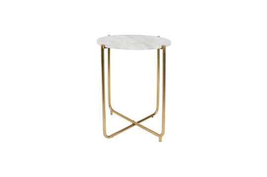 Table d'appoint Timpa en marbre blanc