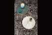 Miniature Table d'appoint Timpa en marbre vert 7