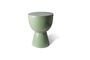 Miniature Table d'appoint vert olive Tip Tap Détouré