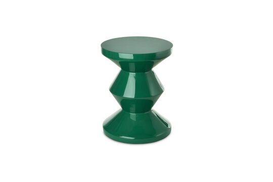 Table d'appoint vert Zig Zag