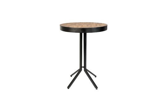 Table de bar Maze ronde finition naturelle