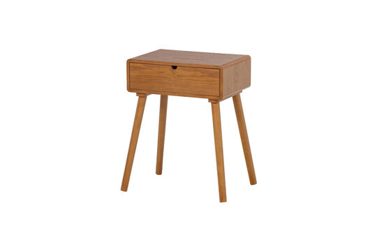 Table de chevet/appoint 65x57 cm Bois brun Nelo Détouré