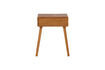 Miniature Table de chevet/appoint 65x57 cm Bois brun Nelo 6