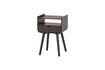 Miniature Table de chevet bois brun foncé Nils 1