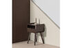 Miniature Table de chevet bois brun foncé Nils 3