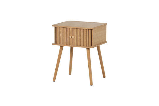 Voir la fiche produit table de chevet droit MDF/pin naturel Karri Table de chevet droit MDF/pin naturel Karri
