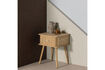 Miniature Table de chevet droit MDF/pin naturel Karri 2