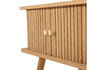 Miniature Table de chevet droit MDF/pin naturel Karri 8
