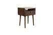 Miniature Table de chevet en bois beige Arda 1