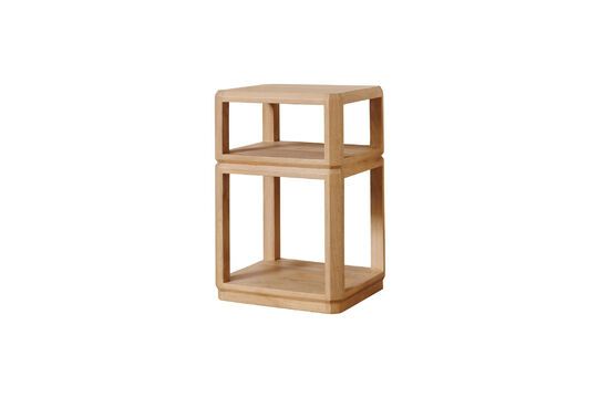 Table de chevet en bois clair Jill