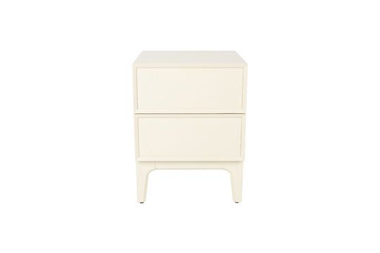Table de chevet en bois de chêne beige June Détouré