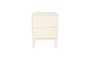Miniature Table de chevet en bois de chêne beige June Détouré