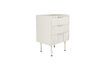 Miniature Table de chevet en bois gris Funk 3