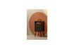 Miniature Table de chevet haute bois noir Ozzy 2