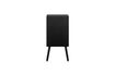 Miniature Table de chevet haute bois noir Ozzy 6