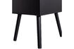 Miniature Table de chevet haute bois noir Ozzy 8