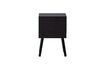 Miniature Table de chevet MDF noir Ozzy 5