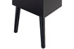 Miniature Table de chevet MDF noir Ozzy 6
