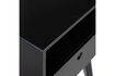 Miniature Table de chevet MDF noir Ozzy 7