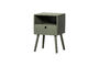 Miniature Table de chevet MDF vert chaud Ozzy Détouré