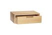 Miniature Table de chevet murale en bois clair Hide 4