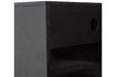 Miniature Table de chevet suspendue MDF noir Nancy 6