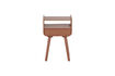 Miniature Table de chevet/Table d'appoint 54x36x30 Bois Vieux rose Nils 6