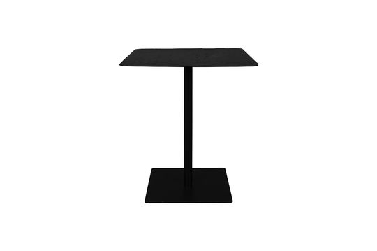 Table de comptoir Braza carrée coloris noir Détouré
