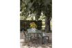 Miniature Table de jardin 168,5x87 cm en aluminium vert Vondel 2
