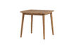 Miniature Table de jardin 90x90 cm bois d'acacia naturel KRIS 1