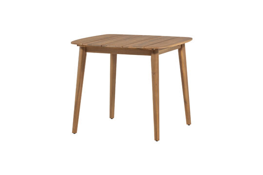 Voir la fiche produit table de jardin 90x90 cm bois d'acacia naturel KRIS Table de jardin 90x90 cm bois d'acacia naturel KRIS