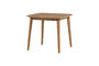 Miniature Table de jardin 90x90 cm bois d'acacia naturel KRIS Détouré