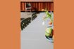 Miniature Table de jardin en acier gris Alban 4