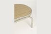 Miniature Table de jardin en aluminium beige Vista 10